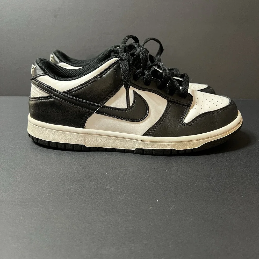 Nike Dunk Low GS Panda Black White CW1590-100 Youth Size 7Y